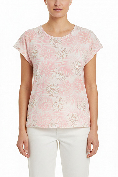 F&F Dámské Tričko Růžové Vel. M