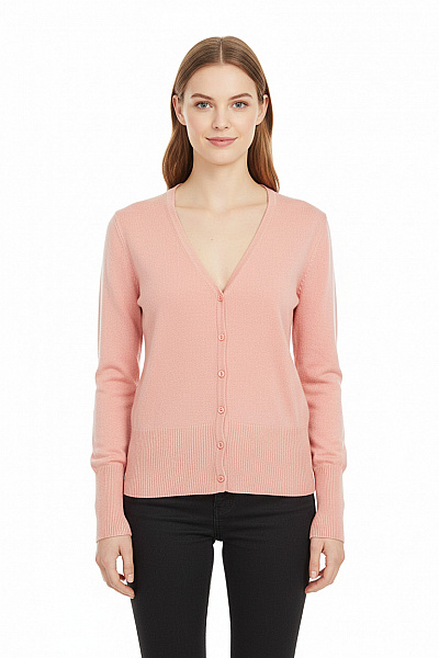 Dámský Cardigan Růžový