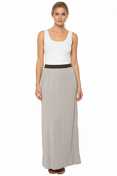 Dlouhá  Sukně Šedá Esmara Vel. M