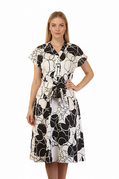 Šaty Černobílé Vel. M