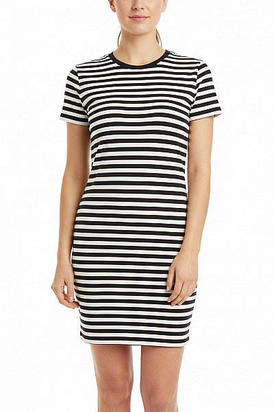 Tričkové  Šaty Barevné Second Hand Vel. S