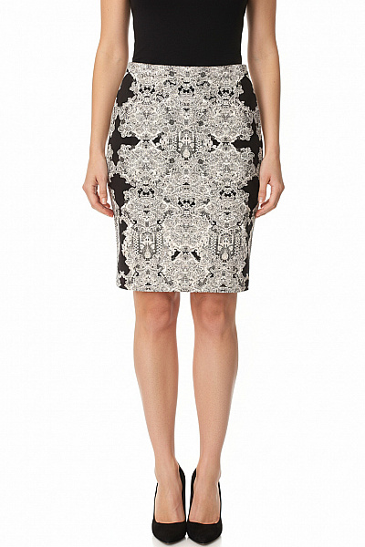 Sukně Černobílá Vel.  38