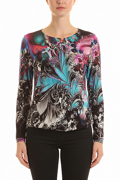 Vzorovaná  Halenka Barevná