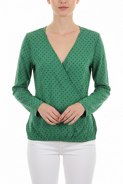 Vzorovaná  Halenka Zelená