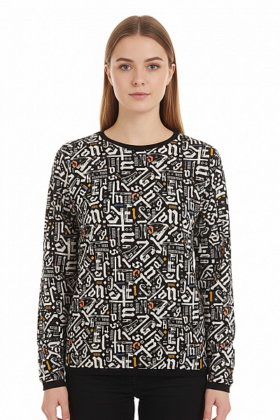 Dívčí Tričko Černobílá Garcia Second Hand