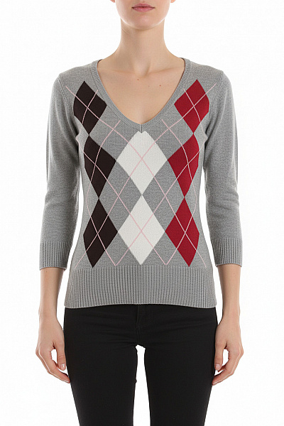 Dámský Svetr Šedý Vel. XS