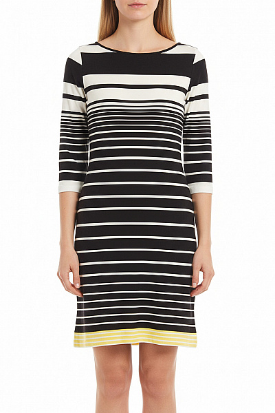 Tričkové  Šaty Černobílé Vel. 40/42