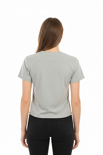 Dámské Tričko Šedé Vel. S