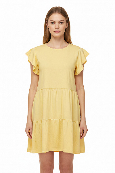 VILA Šaty Žluté Vel. S