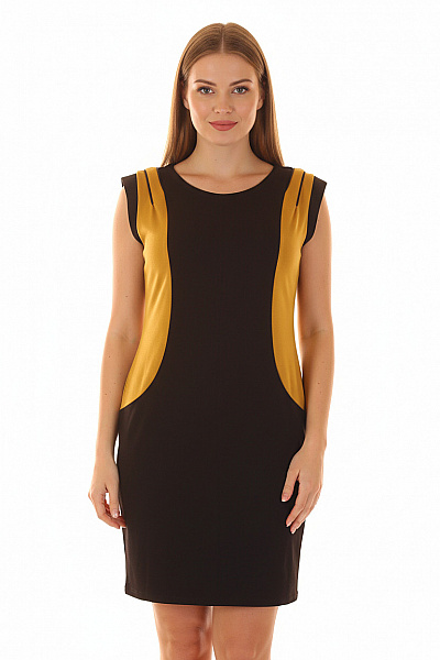 Tričkové  Šaty Černé Vel. 46