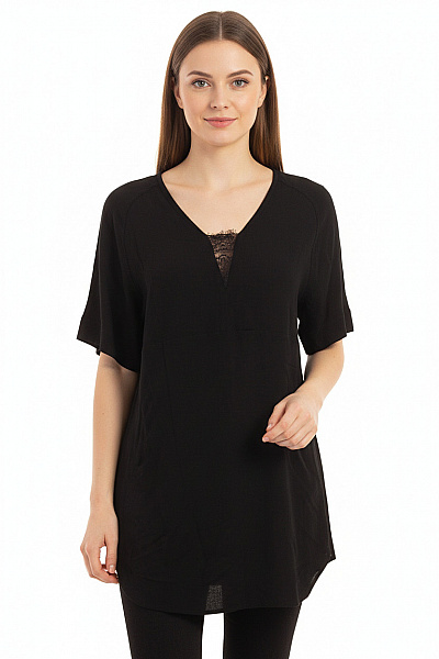  Halenka Jednobarevná Černá