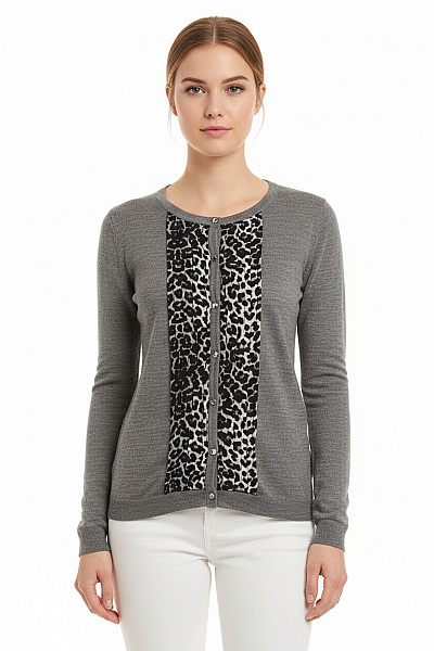 Dámský Cardigan Šedý MANGO Vel. S