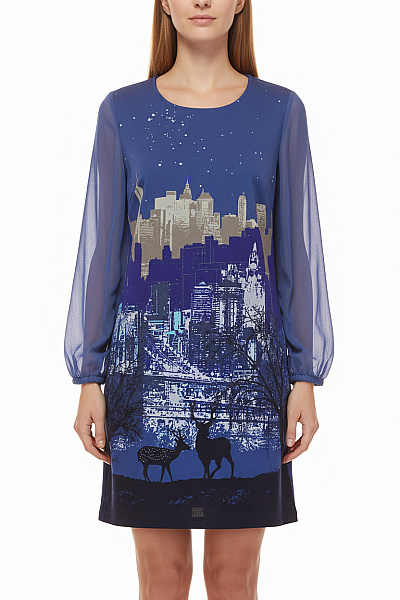 Yumi Šaty Modré Vel. 36