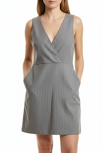 Šaty Šedé Vel. 40