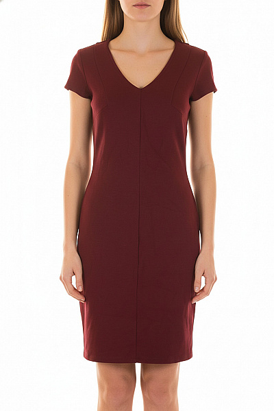 Šaty Vínová Esprit Second Hand Vel. S