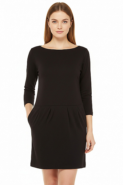 Tričkové  Šaty Černé Vel. XL