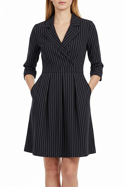 Orsay Košilové  Šaty Modré Vel. 38