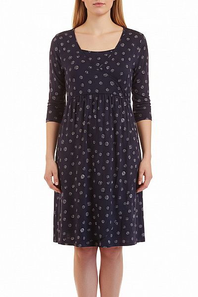 Páskové  Šaty Modré Tchibo Vel. 44/46