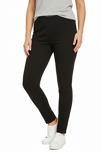 Amisu Dámské Legíny Černé Second Hand Vel. L