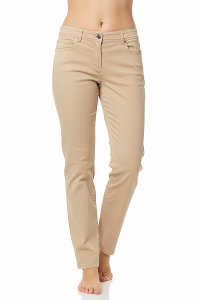 Dámské Kalhoty Béžové Vel. 38