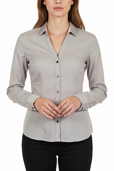 Dámská Košile Šedá Vel. 36