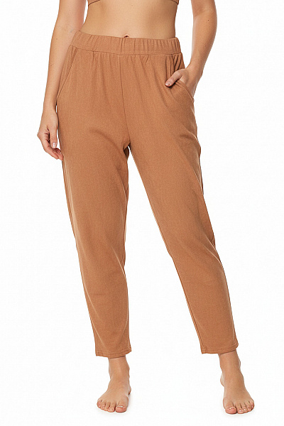 Amisu Dámské úzké Hnědé Vel. L