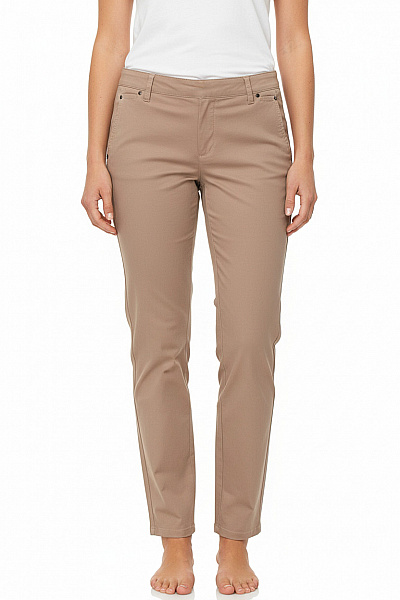 Dámské Kalhoty Béžové Second Hand Vel. 30