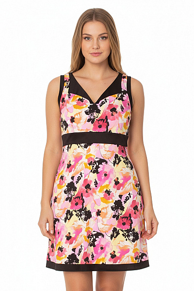 Orsay  Šaty S Květinovým Potiskem Barevné Vel.  40