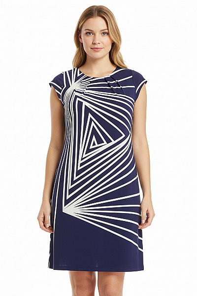 Šaty Modré Canda Vel. 44