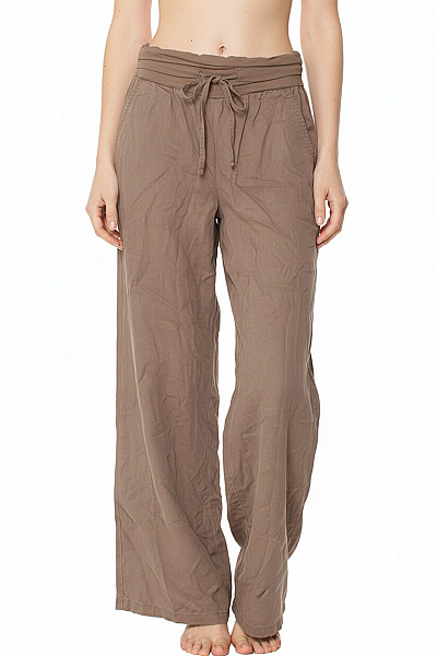 Dámské Kalhoty Rovné Zelené