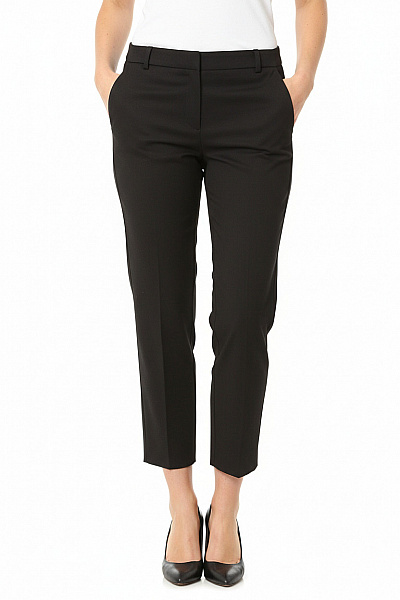 PIAZZA ITALIA Dámské Kalhoty Vlněné Černé