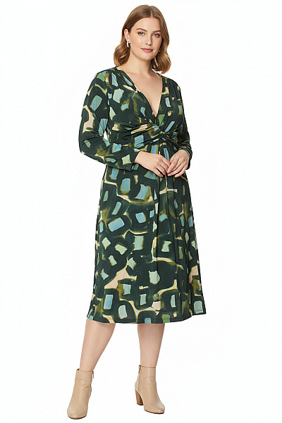 Letní  Šaty Zelené Vel. XXL