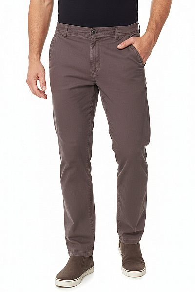 Pánské Chino Kalhoty Šedé Vel. 44