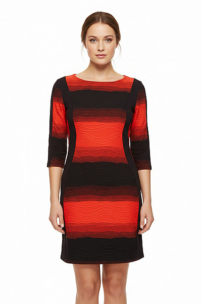 Šaty Červené Second Hand Vel. 48