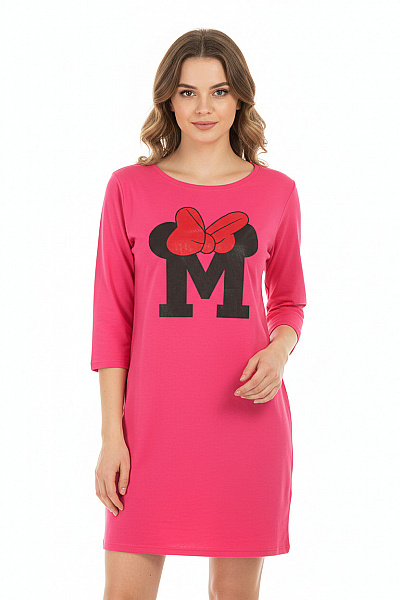 Dámské Tričko S Potiskem Růžové