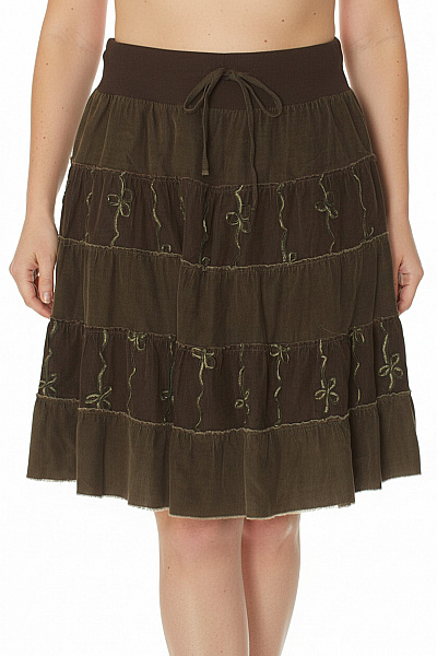 Balonová  Sukně Zelená Vel. XL