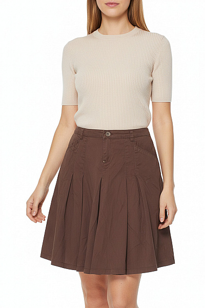 Sukně Hnědá Terranova Second Hand Vel. S