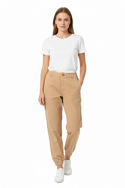 Dámské Kalhoty Béžové Second Hand