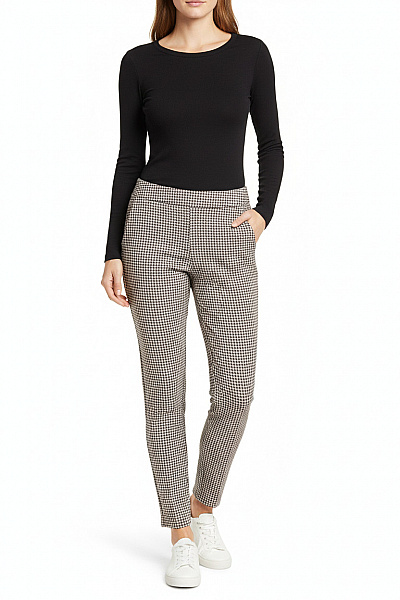 Dámské Kalhoty Černobílé Vel. 44/46