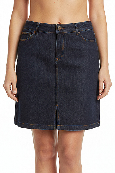 Cath Kidston Džínová  Sukně Modrá