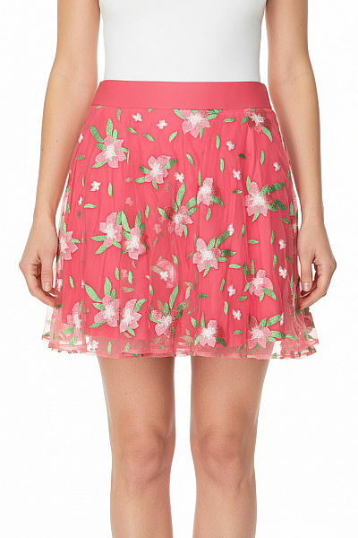 Plisováná  Sukně Růžová Orsay Vel. 44