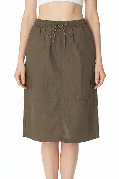 Dlouhá  Sukně Zelená Vel. S