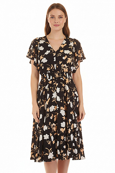 Šaty Černé Canda Second Hand Vel. 46