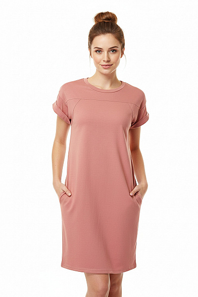 Šaty Růžové Vel. 34