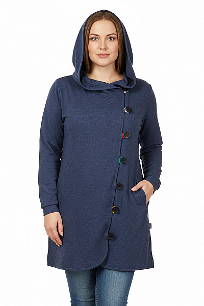 Dámský Svetr Modrý Vel. XL