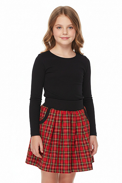 Dívčí Sukně Červená Second Hand