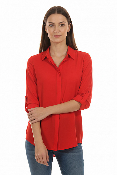 Halenka Červená Dorothy Perkins Second Hand Vel.  36