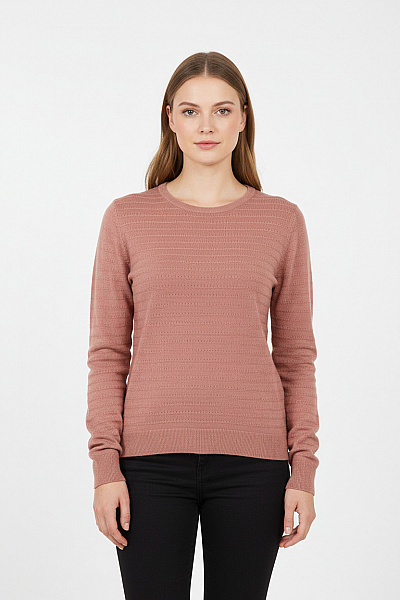 Dámský Svetr Růžový Vel. L