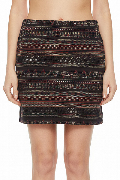 PROMOD  Sukně áčková Barevná Vel. M