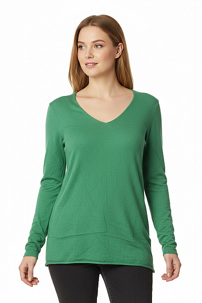 Dámské Tričko Zelené Second Hand Vel. S/M